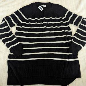 NWT Old Navy Striped Tunic Knit Sweater size Large Tall